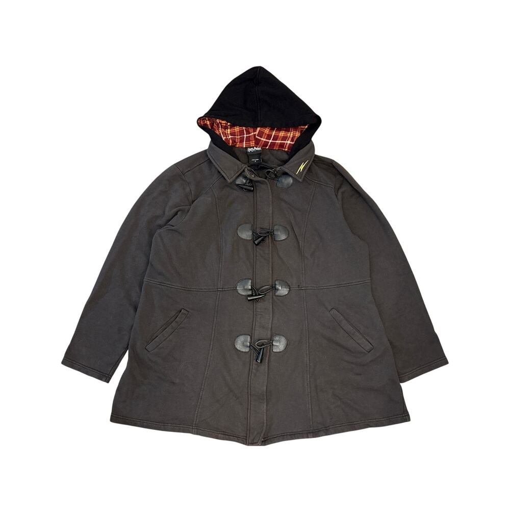 Harry Potter toggle Coat duffle jacket light Torrid Grey size 2 23x31
